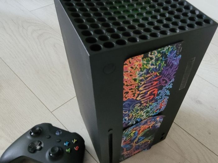Xbox Series X, barely used, with controller