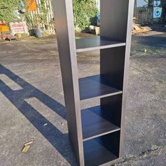 Black brown cube unit