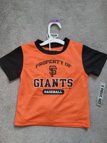 BNWT - Toddler San Francisco Giants Baseball Branded T-Shirt & Shorts Set  - size 2 years