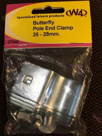25 - 28 Mm Butterfly Pole End Clamps