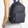 Michael Kors Navy Backpack Image 7