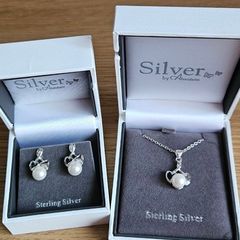 Jewellery sterling silver set