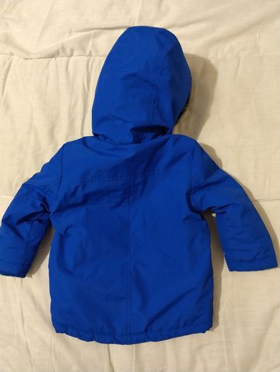 Warm Fleece Lined Hooded Jacket