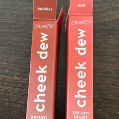 Colourpop brand new Cheek dew serum blushers
