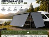 Campervan & Caravan Awning Privacy Wall Set 370 x 200 cm