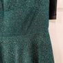 Green Sparkle Ball Gown Image 4