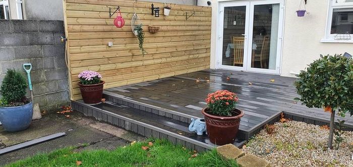 Composite decking supplied and fitted