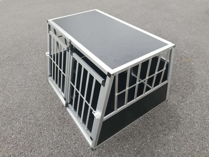 Aluminium Transportation Box For Dogs Car Transport