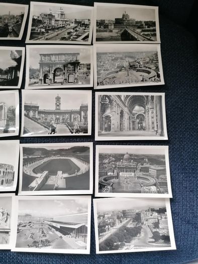 Vintage Roma, Italy Set of Landmark Photos