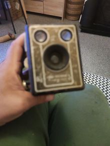 Kodak Six-20 Brownie C Box Type 620 Film Camera Early Model