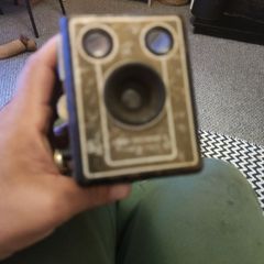 Kodak Six-20 Brownie C Box Type 620 Film Camera Early Model