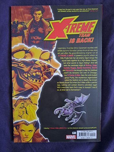 X-Treme X-Men By Claremont & Larroca: A New Beginning TPB full run