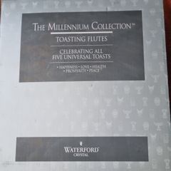 Waterford crystal Millenium flutes