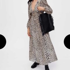 Maje leopard dress . Size 36 . Uk 10 . New