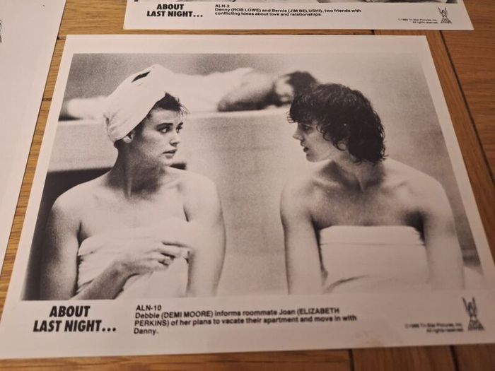 1986 About Last Night Press Kit