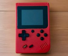 New Handheld Retro Game Console Rechargeable with 400 Built In Games