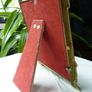 Original Art Nouveau Brass Dressing Table Pieces. Photo Frame and Repousse Tray Image 8