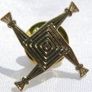 St Brigid's Cross Pin Image 2