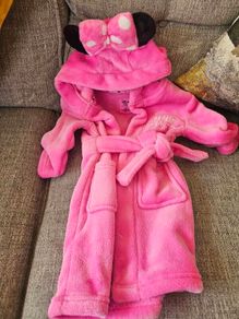 girl dressing gown
