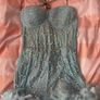Baby Blue detailed dress Image 3