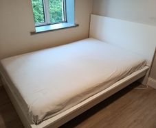 King Size Bed Frame  Comfortable Mattress