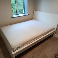 King Size Bed Frame  Comfortable Mattress