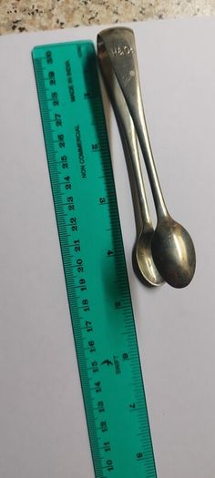 Silver tongs