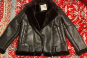 New Zara leather jacket