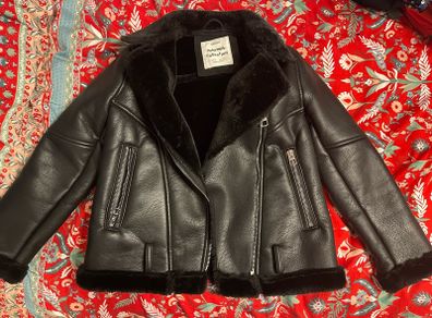 New Zara leather jacket
