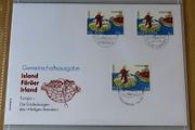 St Brendan 1994 first day Discoveries cover | Rare Ireland Iceland Faroe Islands joint stamp issue