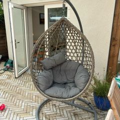 egg chair - not used much, the orchard
