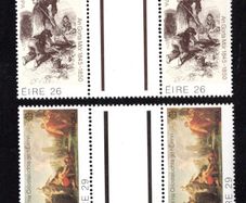 1982 Ireland Europa: Historical Events Stamps Gutter Pair Mint Never Hinged (MNH)