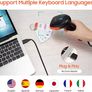 Barcode Scanner CCD USB Wired 1D Handheld Bar Code Reader, Read Screen Digital Smartphone Barcode Plug and Play (FREE POSTAGE) Image 4