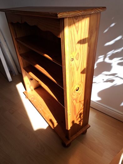 Wooden bookcase