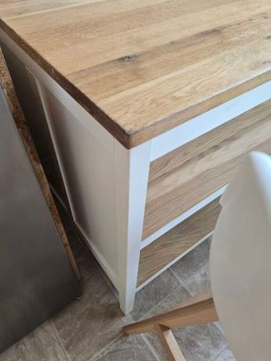 Tornviken Ikea Island And Sklum Bar Chairs (x2)