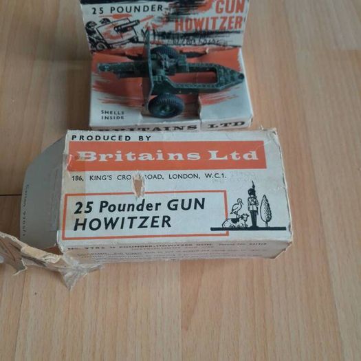 vintage Britain Howitzer Gun