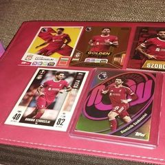 Liverpool FC Dominik szbozolai Football Cards