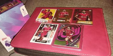 Liverpool FC Dominik szbozolai Football Cards