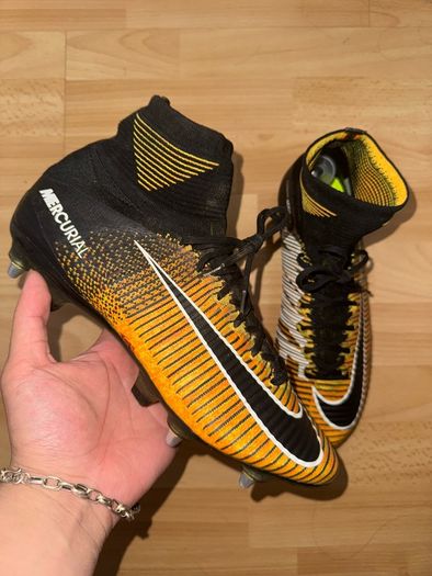 Nike Mercurial Superfly 5 SG Pro Anti-Clog Black Laser Orange 889286-802