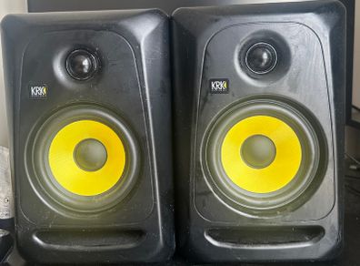 KRK Classic 5 Monitor Pack Active Studio Monitor 2 pcs