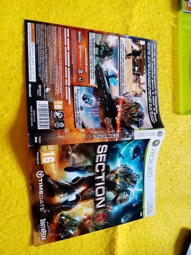 Section 8 Xbox 360 games Original