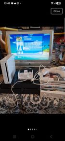 wii console and games