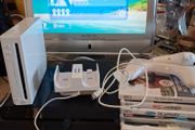 wii console and games