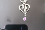 Italian silver necklace.