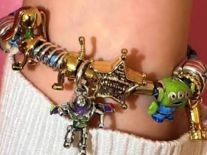 Pandora Disney Pixar Toy Story Slinky Dog Charm  Brand New