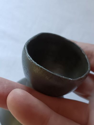 Irish Georgian Double Ended Pewter Drinks Measure