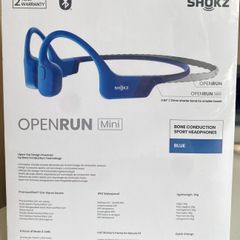 Shokz OpenRun Mini Headphones (Blue) New & Unopeend