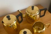 Vintage Towerbrite Gold andonished Set