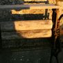 Antique Victorian Iron Mangle - Flower Bed Image 4
