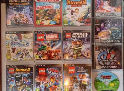 Playstation Games PS1 + PS3